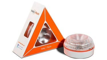 As es la luz de emergencia para el coche que va a sustituir a los tringulos de se?alizacin