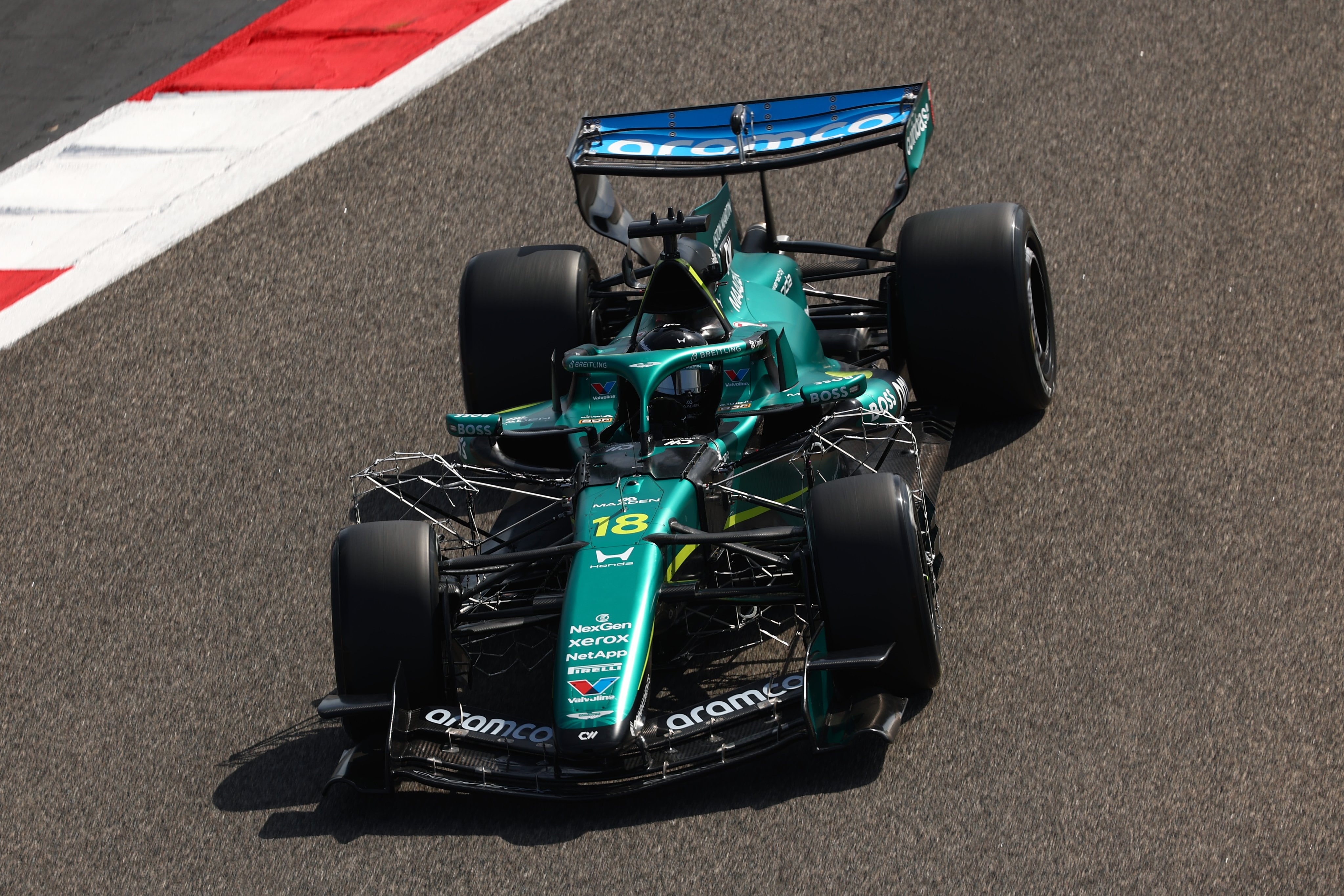 Lance Stroll (Aston Martin AMR26). Sakhir, Bahréin. F1 2026.