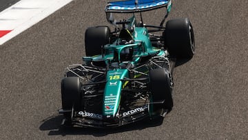Lance Stroll (Aston Martin AMR26). Sakhir, Bahréin. F1 2026.