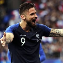 A Francia le valió la seriedad en la noche de los récords de Giroud
