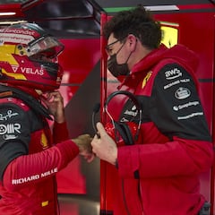 Mensaje de Binotto a Sainz