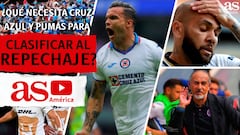 ¿Qué necesita Cruz Azul y Pumas para entrar al repechaje?