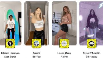 Snapchat lanzará filtros que se usan bailando