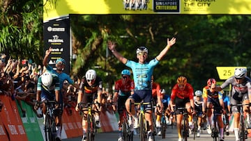 La despedida soñada: Cavendish gana el Critérium de Singapur