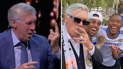 Ancelotti desvela una genial anécdota después de su famosa foto con un puro tras la 14ª