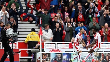 La foto que se hizo viral tras el gol de Jesé con el Stoke