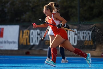 Tras derrotar a Estados Unidos en semifinales de la Copa Panamericana, Chile clasificó por primera vez al mundial de hockey césped femenino. ¡Tremendas!