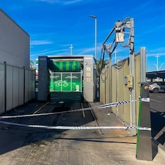 Muere un hombre de Gandía atrapado en un túnel de lavado