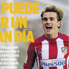 Portadas Barcelona: Griezmann, un amigo más.