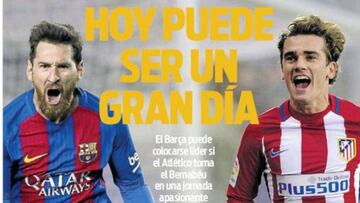 Portadas Barcelona: Griezmann, un amigo más.