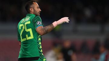 David Ospina tendrá más presión cuando regrese a Napoli