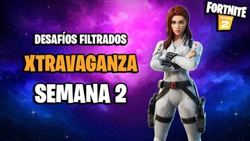 Fortnite Temporada 4: desaf&iacute;os filtrados Semana 12 - Xtravaganza Semana 2