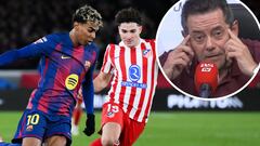 La sorprendente predicción de Roncero del Atleti-Barça