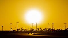 Circuito de Qatar durante los test de Moto2 y Moto3.