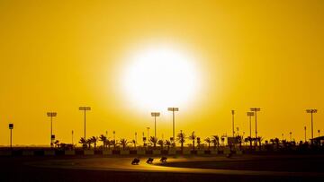 Circuito de Qatar durante los test de Moto2 y Moto3.