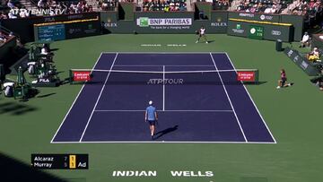 Pagó la novatada: vean el lío de Murray a Alcaraz