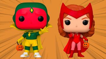 Los nuevos Funko Pop! de WandaVision descubren todos los trajes de Bruja Escarlata y Visi車n