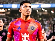 Rocco Ríos Novo durante un partido amistoso de Inter Miami. (Inter Miami CF)