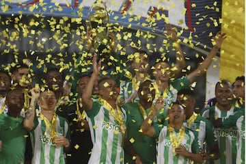 Atlético Nacional venció al Once Caldas dos goles por uno y se coronó campeón de la Copa Águila 2018. El equipo de Hernán Darío Herrera, además, clasificó a la Copa Libertadores del próximo año.