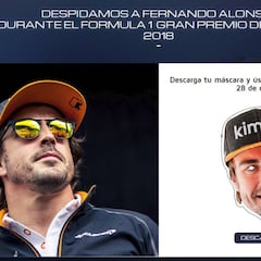 Miles de 'Alonsos' en las gradas de México para decirle adiós