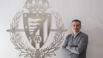 Miguel Ángel Gómez, director deportivo del Real Valladolid.
