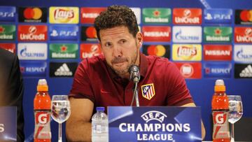 Simeone en rueda de prensa