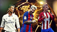 Balón de Oro: Cristiano, Messi, Griezmann, Neymar, Pepe...