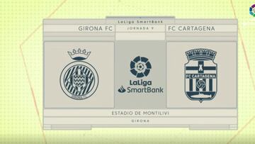 Resumen y goles del Girona vs Cartagena de la Liga SmartBank