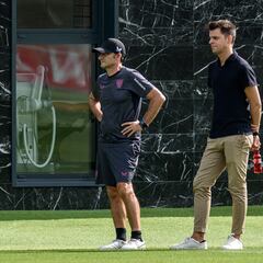 Valverde: “El mercado no ha terminado, la idea es contar con los que tenemos, con Martón también”