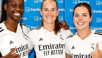 Feller, Moller y Zornoza pasan el reconocimiento médico previo a empezar la pretemporada con el Real Madrid femenino.