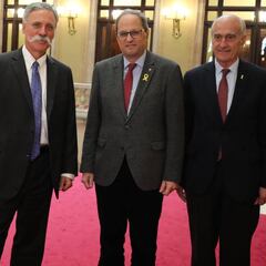 Torra y Aguilera negocian con Carey el GP de Montmeló