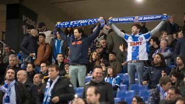 17/01/18 PARTIDO COPA DEL REY IDA CUARTOS
DERBI DERBY
ESPANYOL - BARCELONA
AFICIONADOS SEGUIDORES