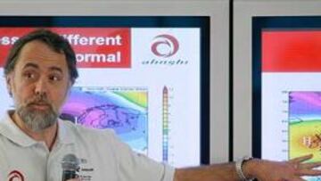 <b>"MALA SUERTE".</b> Es lo que opina el equipo de meteorólogos del Alinghi, que eligió Valencia como sede debido a sus vientos "prime time".