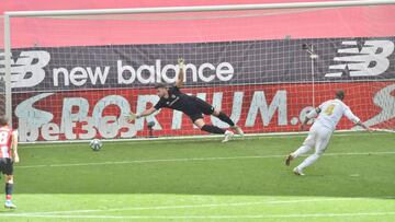 Sergio Ramos marcó de penalti ante el Athletic: lleva 22 lanzamientos seguidos sin error.