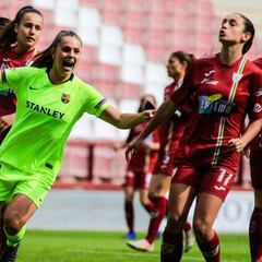 El Barcelona sigue de dulce y goleó al Logroño en Las Gaunas