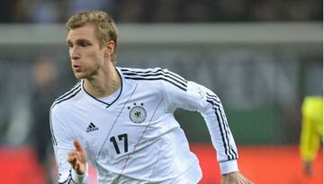 El último de esta lista con 19 partidos disputados, su último mundial fue en Brasil 2014, edición en la que fue campeón ante Argentina. 