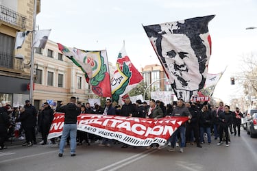 La afición del Rayo Vallecano ha dicho basta. 