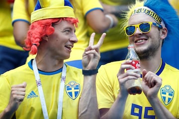 Gran ambiente en el Saint Petersburg Stadium.