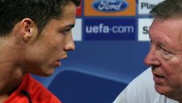 Cristiano hizo prevalecer ante Ferguson sus deseos de fichar por el Real Madrid.