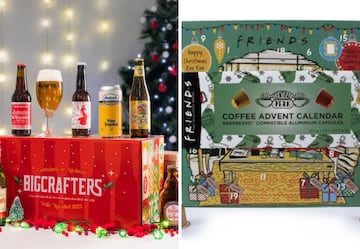 Para los especialistas en cervezas o café también tienen su calendario de Adviento.