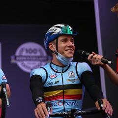 Van Aert: "Evenepoel y yo tenemos que solucionar lo que pasó en el Mundial"
