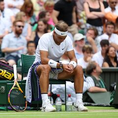 Del pie al abdomen: las últimas lesiones de Rafa Nadal