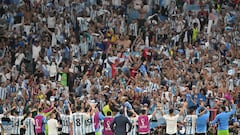 La hinchada argentina se vuelca en Qatar con la Selección