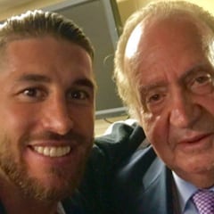 El Rey Emérito acompañó a Sergio Ramos en la sala del control antidopaje