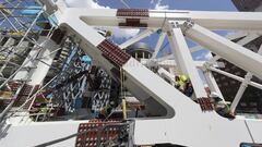 Real Madrid: Remodelling work on the Santiago Bernabéu stadium advancing