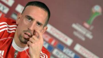 El extremo francés del Bayern de Múnich, Franck Ribéry.