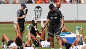 05/07/22  PRETEMPORADA VALENCIA CF ENTRENAMIENTO  
GAYA - GATTUSO

