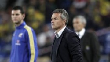 El técnico del Getafe, Fran Escribá.