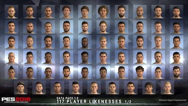 Descarga ya el primer Data Pack de PES 2018