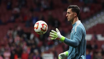 Juan Musso, en la semifinal de la Copa del Rey que el Atlético jugó contra el Barça. Solo a coste cero.